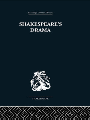cover image of Shakespeare's Drama